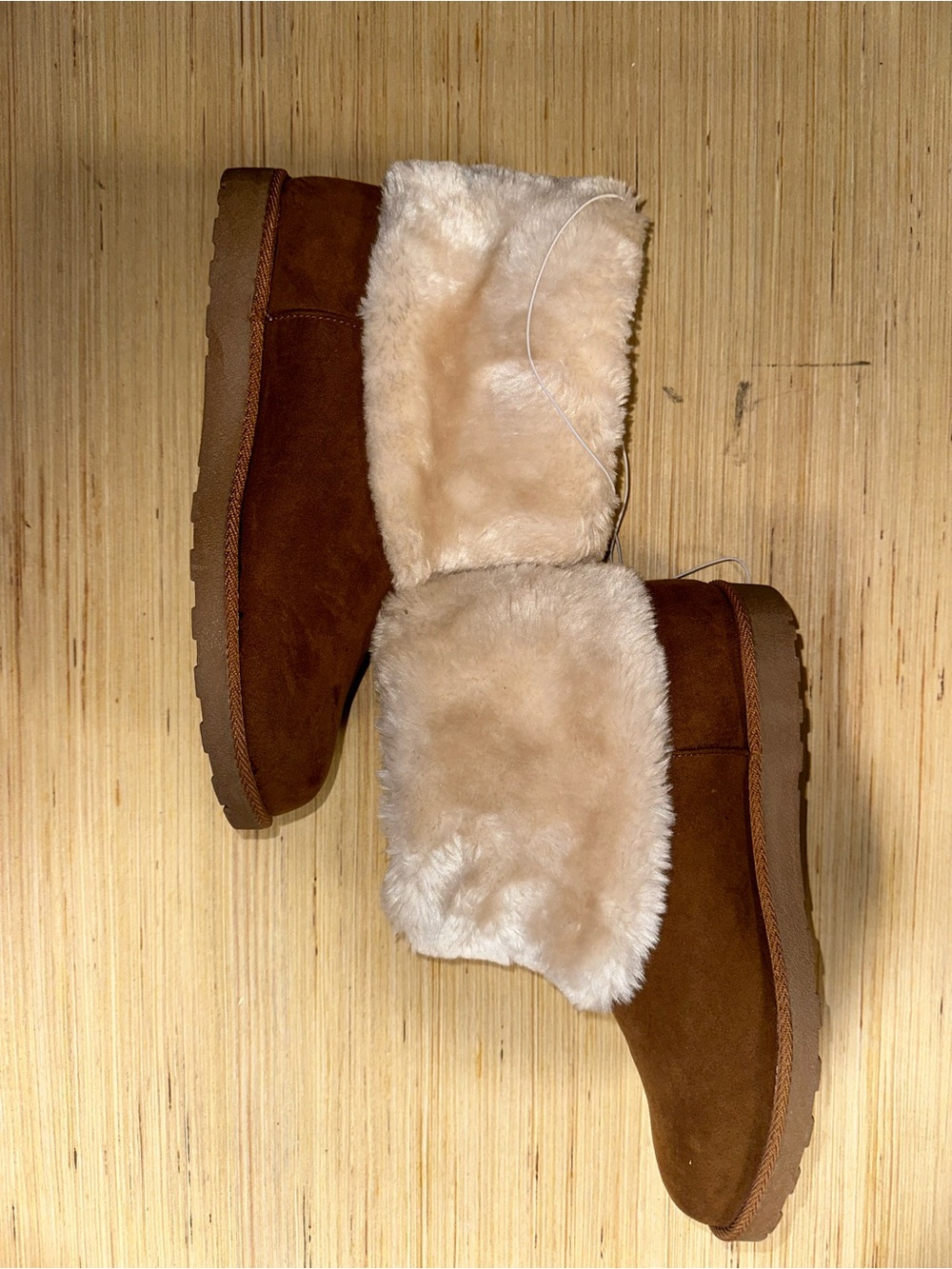 Arizona Jean Company Tan Textured Sandal Sole Boots